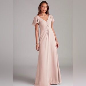 Azazie Blush Formal Maxi Dress 6